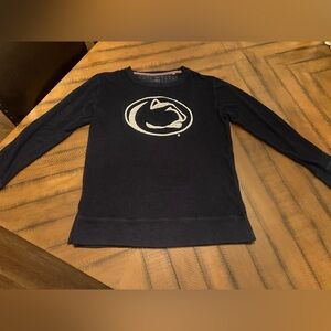 Penn State Three Square by Royce Apparel Terry Long Sleeve Shirt size large